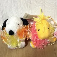 PEANUTS スヌーピー ウッドストック ぬいぐるみ マスコット　セット