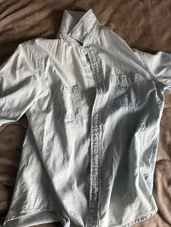 DENIM & SUPPLY ライトブルー長袖シャツ