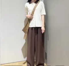 ＊人気＊ LAKOLE 配色襟付きカーディガンのサムネイル