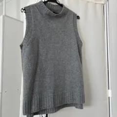 Deuxieme Classe LOREL RIB タンクトップ　グレー セール】*LOREL RIB タンクトップ（ニット/セーター）｜Deuxieme