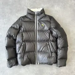archive PUMA Down jacket ダークグレー×白×イエロー