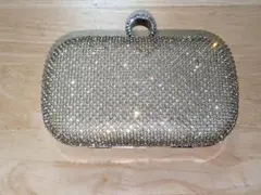 【結婚式/パーティー/オケージョン】2WAY ビジュークラッチ＆ショルダーバッグ