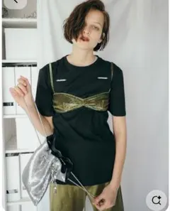 PERVERZE Tシャツ ブラックのサムネイル