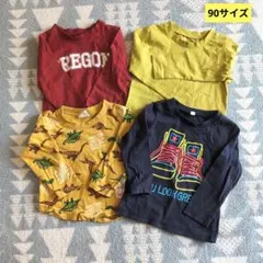 ベビー　キッズ　長袖Tシャツ　ロンT　90サイズ　まとめ売り