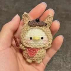 フレブルになりたいあひるさん 手持ジャーキー 着ぐるみ あみぐるみ ぬいぐるみ