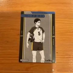 ハイキュー‼︎きゃらくたぶるカードグミ　Vol.4ノーマルカード　赤葦京治