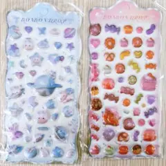 ぷくぷくシール 2枚セット