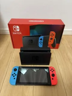 Nintendo Switch 本体 青/赤 Joy-Con、プロコン付き - メルカリ
