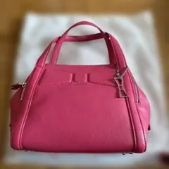 新品⭐︎rebecca taylorレベッカテイラー バッグ リボン　ピンク