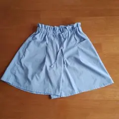 NAVY 水色 キュロットスカート 160