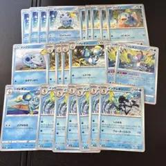 ポケモンカード メッソン ジメレオン インテレオン セット　御三家進化ライン
