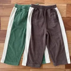 マーキーズ パイルトラックパンツ 2色セット