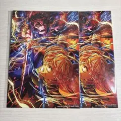 鬼滅の刃 無限城編 特典第5弾 ビジュアルボード 善逸 獪岳 2枚
