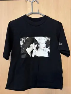 UNIQLO プリントTシャツ ブラックMサイズ