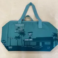 TRADER JOE'S 保冷バッグ ブルー 大容量 ラージサイズ トレジョ