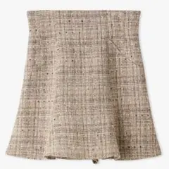 SNIDEL スナイデル ヘムフレアスカショーパン 0 CHECK チェック