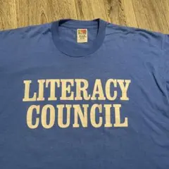 【古着】FRUIT OF THE LOOM オーバーサイズ Tシャツ　青