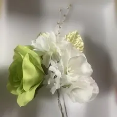 自分で作るコサージュ、髪飾り