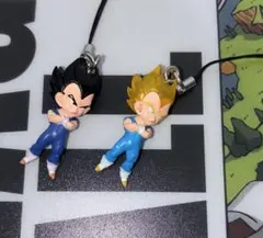 ドラゴンボール UDM キーホルダー ベジータ 超サイヤ人 ベジータ 初期