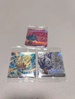 ドラゴンボール 超戦士シール 3枚セット