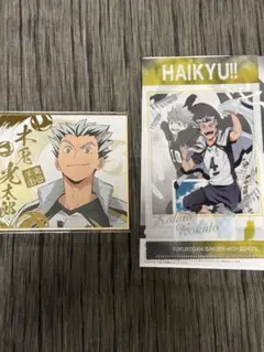 ハイキュー!! 木兎光太郎 色紙 クリアファイル