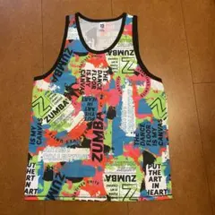 ZUMBA メッシュタンクトップ サイズM 胸囲104cm