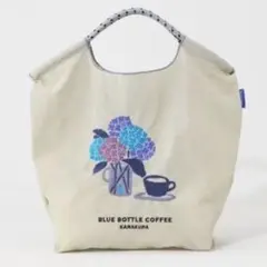 BLUE BOTTLE COFFEE KAMAKURA 限定エコバッグ　鎌倉 新品未使用 鎌倉 kamakura Blue bottle Coffeeバッグ - メルカリ