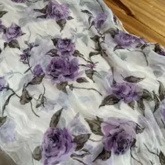 春のジョーゼットスカーフ