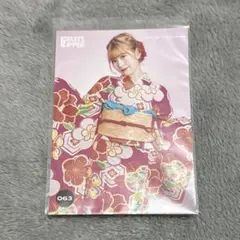 月足天音 FRUITS ZIPPER 振袖 生写真