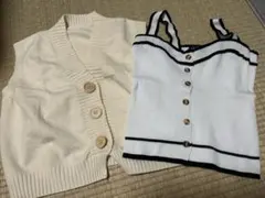 SHEIN キャミソールとベストの2点セット　未使用品