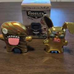 M*M様 FUGGLER ファグラー フィギュア 2体セット ゴールド