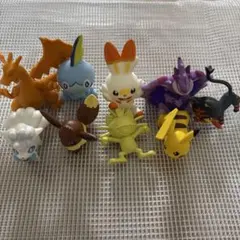 ポケモンキャラクター　フィギュア　9体セット