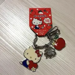 サンリオ ハローキティ キーホルダー チャーム りんご　レトロ　レア