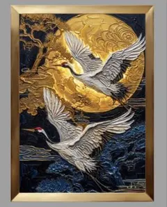 黄金鳳凰飛翔】金運覚醒 宝くじ高額当選 財運爆発 縁起物 開運アート