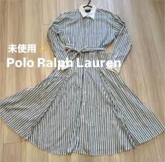 Polo Ralph Lauren ラルフローレン ストライプ シャツワンピース