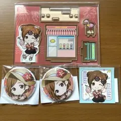 呪術廻戦 まるくじ Aloha vibes アクリルスタンド 缶バッジ 釘崎