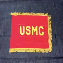 90s本物 USMC 米海兵隊 フラッグ　コレクション　雑貨　ミリタリー　当時物のサムネイル
