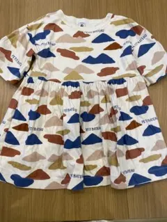 PETIT BATEAU 半袖ワンピース 116cm