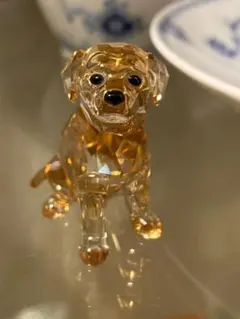 スワロフスキー　SWAROVSKI　犬　 ゴールデンレトリバー