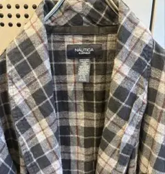 古着　ヴィンテージ　vintage ガウン　チェック　チェックガウン 個性派