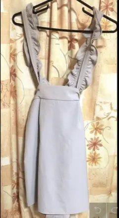 エブリン　evelyn　フリルジャンスカ　フリーサイズ