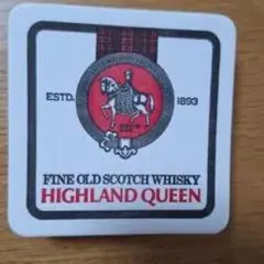 Highland Queen ウイスキー コースターのサムネイル