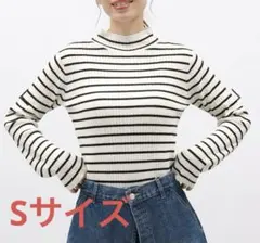 12ゲージリブモックネックプルオーバー