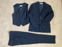 H&M フォーマルスーツ 140cm ネイビー