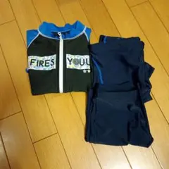 3点 ナイキあり 男児ネイビー紺水着 ラッシュガード 130/140