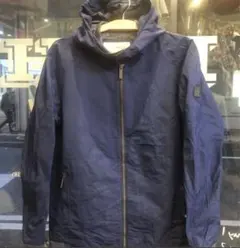 カルバンクライン ネイビー ナイロンフーディージャケット