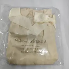 ミニチュア　メゾンドフルール　トートバッグ　イエロー