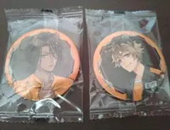 ツイステ 缶バッジ ラギー レオナ