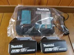 マキタ18VバッテリーBL1860B6.0Ah 急速充電器DC18RF - メルカリ