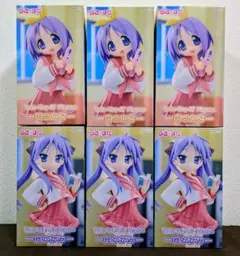 らき☆すた Trio-Try-iT Figure 柊つかさ 柊かがみ 6体セット - メルカリ